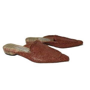 Amy Jo Gladstone boho open heel flats
